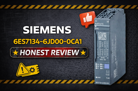 Siemens 6ES7134-6JD00-0CA1 ET 200SP analog input module AI 4xRTD thermocouple high feature for industrial temperature measurement