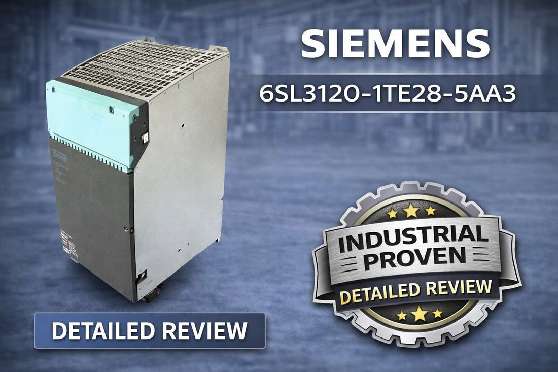 Siemens 6SL3120-1TE28-5AA3 SINAMICS S120 Single Motor Module booksize frame for industrial panel installation