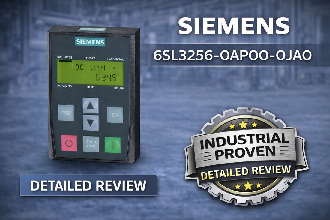 Siemens 6SL3256-0AP00-0JA0 SINAMICS G120 door mounting kit IP55 for IOP IOP-2 BOP-2 operator panels on control cabinet door