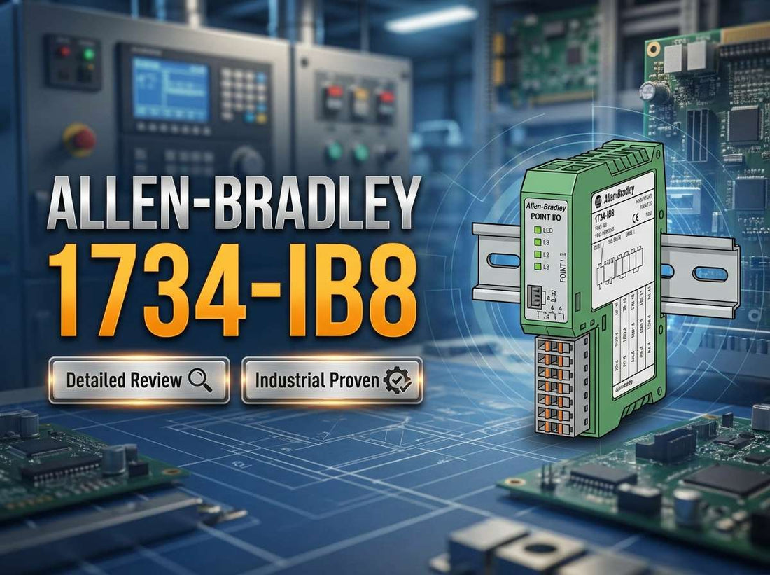 Allen-Bradley 1734-IB8 POINT I/O 8-point 24V DC sinking digital input module for CompactLogix and ControlLogix systems