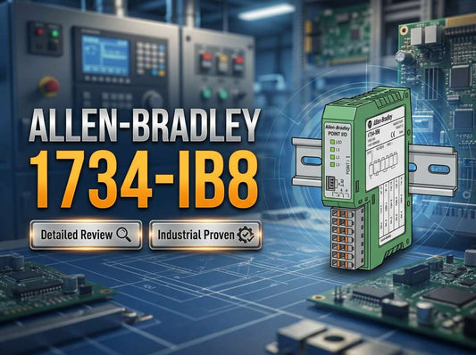 Allen-Bradley 1734-IB8 POINT I/O 8-point 24V DC sinking digital input module for CompactLogix and ControlLogix systems