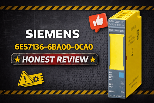 Siemens 6ES7136-6BA00-0CA0 F-DI 8x 24V DC HF failsafe digital input module for ET 200SP distributed safety I/O