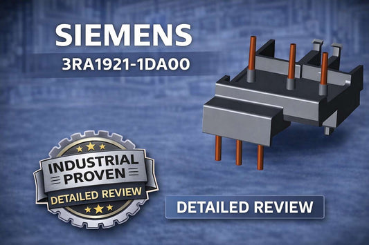 Siemens 3RA1921-1DA00 SIRIUS link module connecting S00 contactor to S0 motor protector in industrial panel