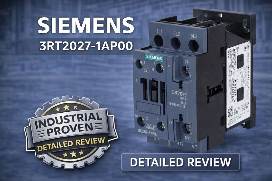 Siemens 3RT2027-1AP00 SIRIUS S0 power contactor 32A 230V AC coil for three-phase motor control