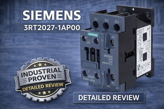 Siemens 3RT2027-1AP00 SIRIUS S0 power contactor 32A 230V AC coil for three-phase motor control