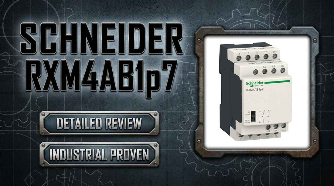 Schneider RXM4AB1P7 Harmony miniature plug-in relay 6A 4CO 230V AC for industrial automation control panels
