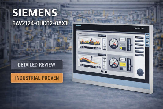 Siemens 6AV2124-0UC02-0AX1 SIMATIC HMI TP1900 Comfort 19-inch touchscreen panel for industrial automation operator stations
