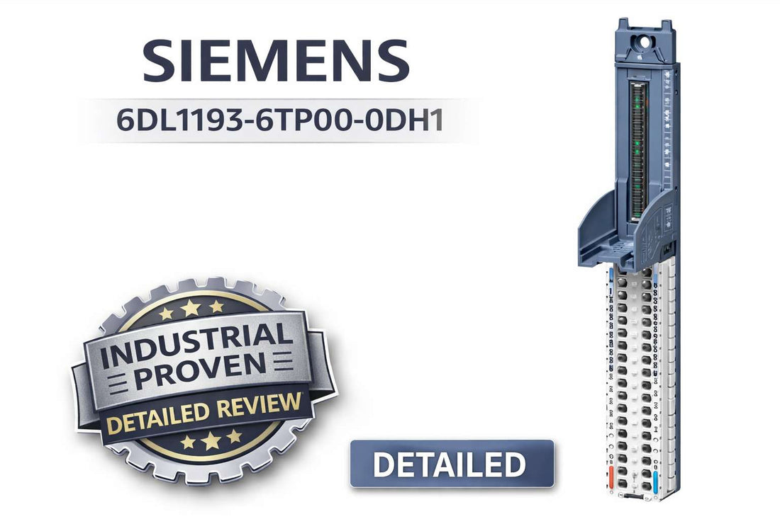 Siemens 6DL1193-6TP00-0DH1 SIMATIC ET 200SP HA Type H1 terminal block with 32 push-in terminals for thermocouple input