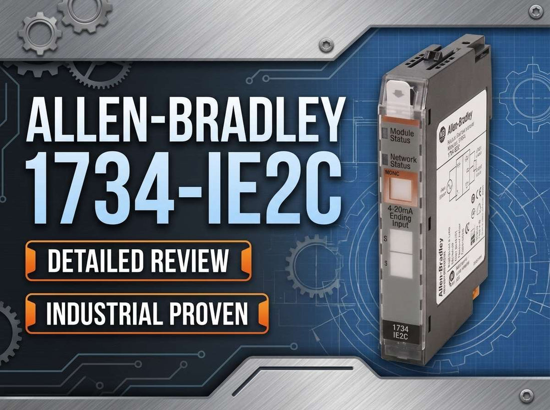 Allen-Bradley 1734-IE2C POINT I/O 2 Point Analog Input Module for 4-20 mA current loops in distributed I/O panels