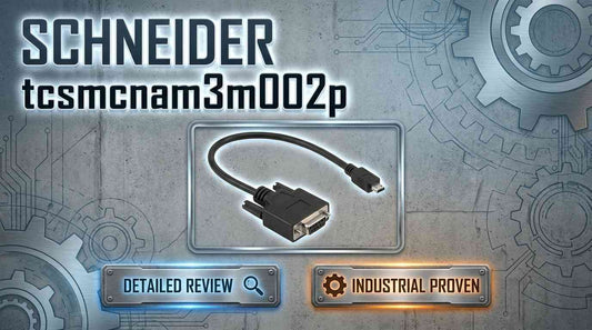 Schneider Electric TCSMCNAM3M002P USB to RJ45 programming cable for Altivar VFD and Lexium servo drive commissioning