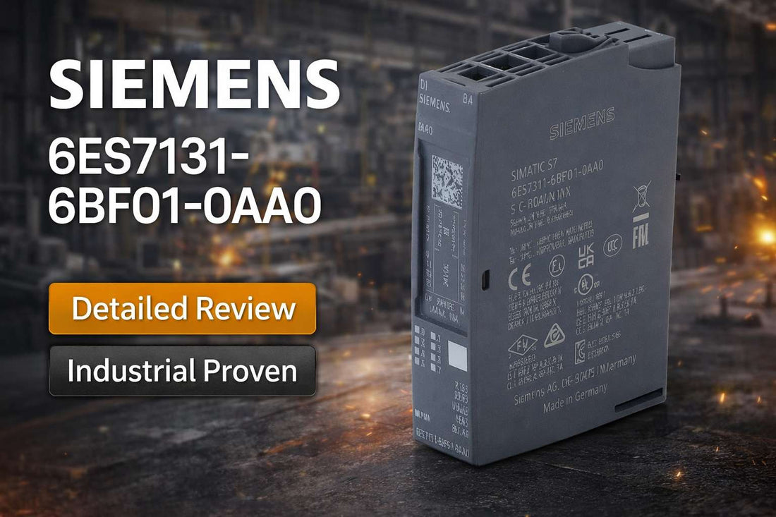 Siemens 6ES7131-6BF01-0AA0 SIMATIC ET 200SP DI 8x 24V DC Basic digital input module for S7-1500 distributed I/O systems