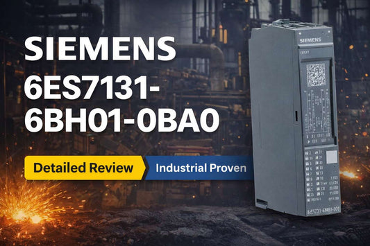 Siemens 6ES7131-6BH01-0BA0 SIMATIC ET 200SP DI 16x24VDC ST digital input module for distributed I/O automation stations