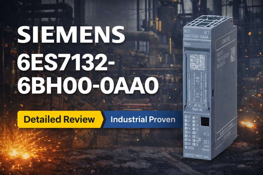 Siemens 6ES7132-6BH00-0AA0 DQ 16x24VDC/0.5A BA digital output module for ET 200SP distributed I/O system