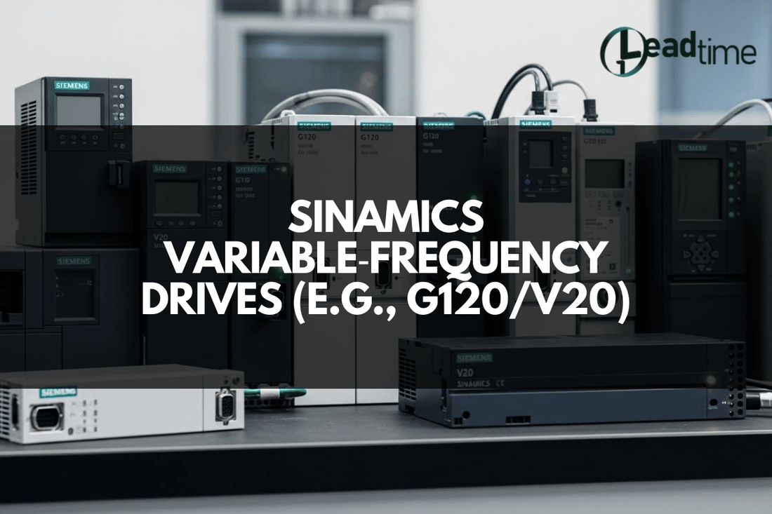 Siemens SINAMICS G120 and V20 variable frequency drives for industrial motor control