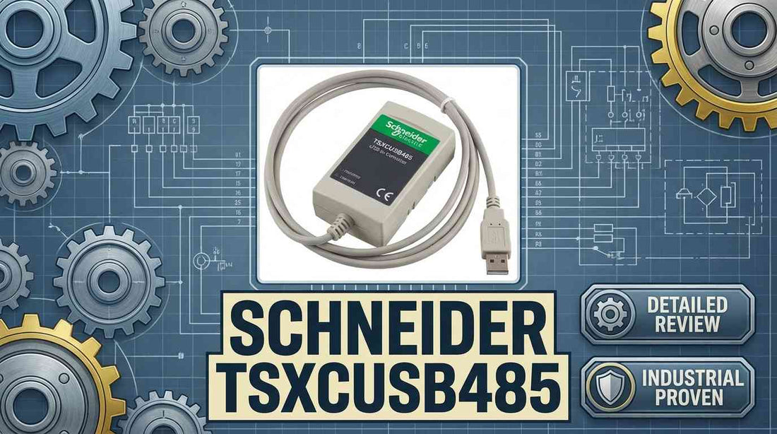 Schneider Electric TSXCUSB485 USB to RS485 connection cordset for Modicon Atrium safety controller commissioning