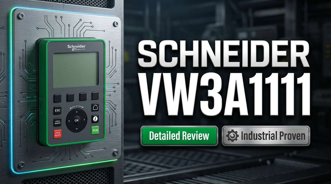 Schneider Electric VW3A1111 graphic display terminal IP65 backlit LCD panel for Altivar ATV340 ATV600 ATV900 VFD commissioning