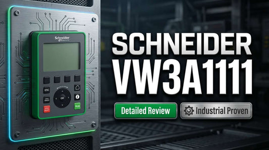 Schneider Electric VW3A1111 graphic display terminal IP65 backlit LCD panel for Altivar ATV340 ATV600 ATV900 VFD commissioning