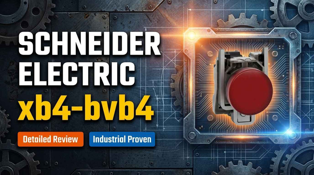 Schneider Electric XB4BVB4 red 22mm LED pilot light Harmony XB4 series for industrial control panel