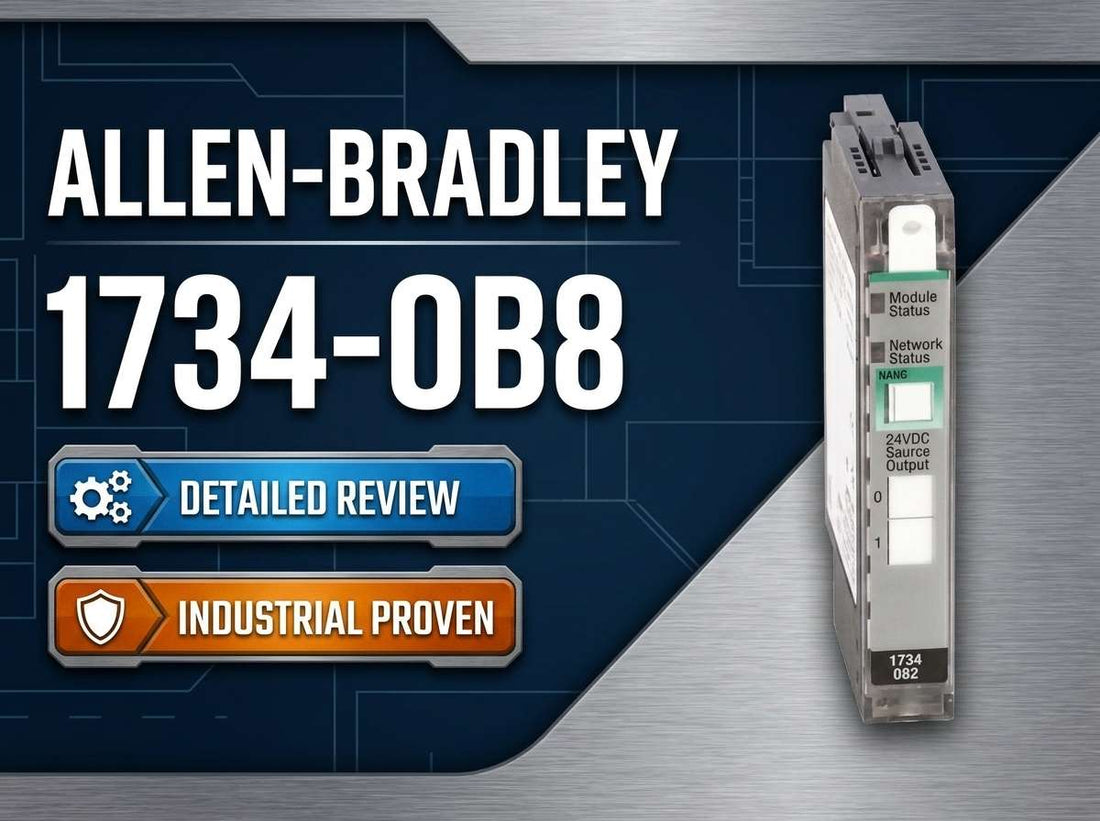 Allen-Bradley 1734-OB8 POINT I/O 24V DC 8-point sourcing digital output module for distributed control panels