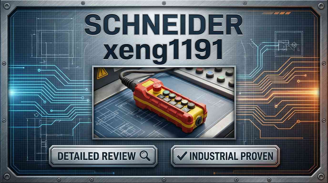 Schneider Electric XENG1191 Harmony XAC spring-return front-mount 2NO-1NC contact block for K KX SK pendant operators
