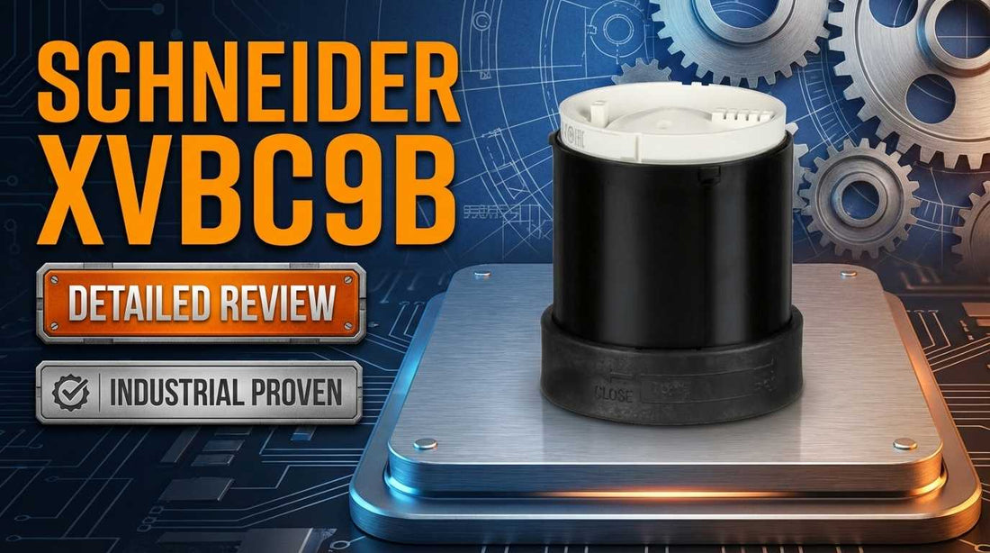 Schneider Electric XVBC9B 70mm audible buzzer unit for Harmony XVB modular tower lights in industrial automation