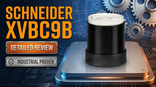Schneider Electric XVBC9B 70mm audible buzzer unit for Harmony XVB modular tower lights in industrial automation