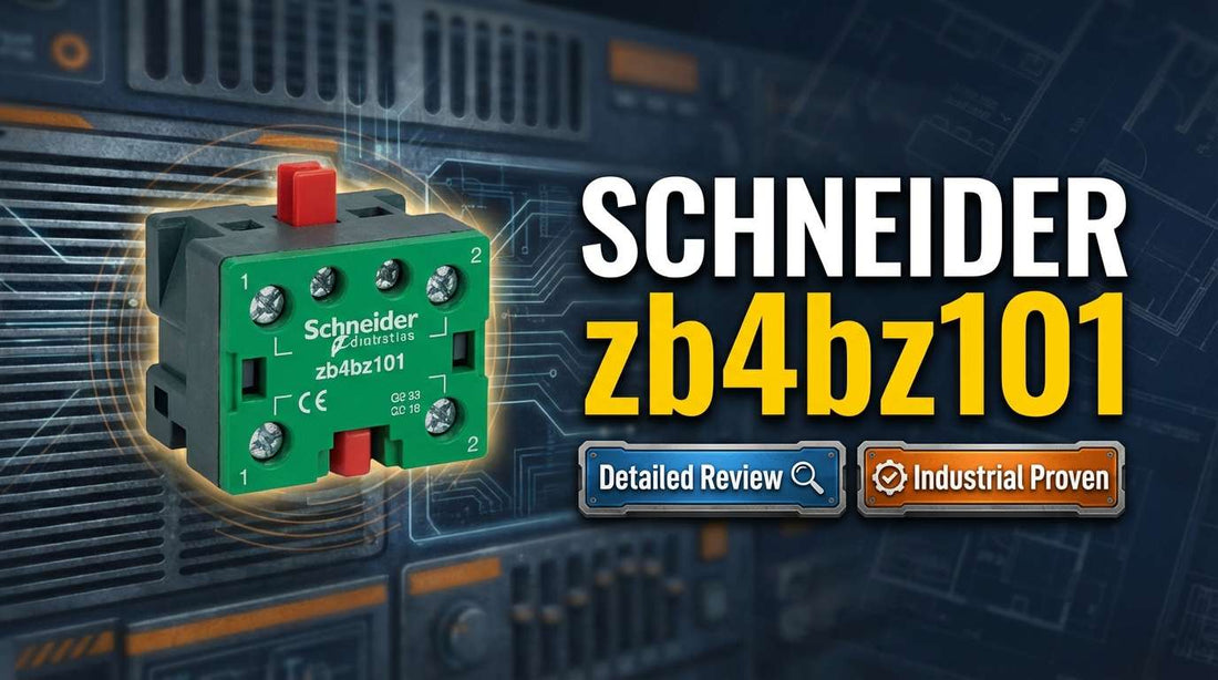 Schneider Electric ZB4BZ101 Harmony 22mm 1NO contact block with screw terminals for ZB4 pushbutton panel assembly