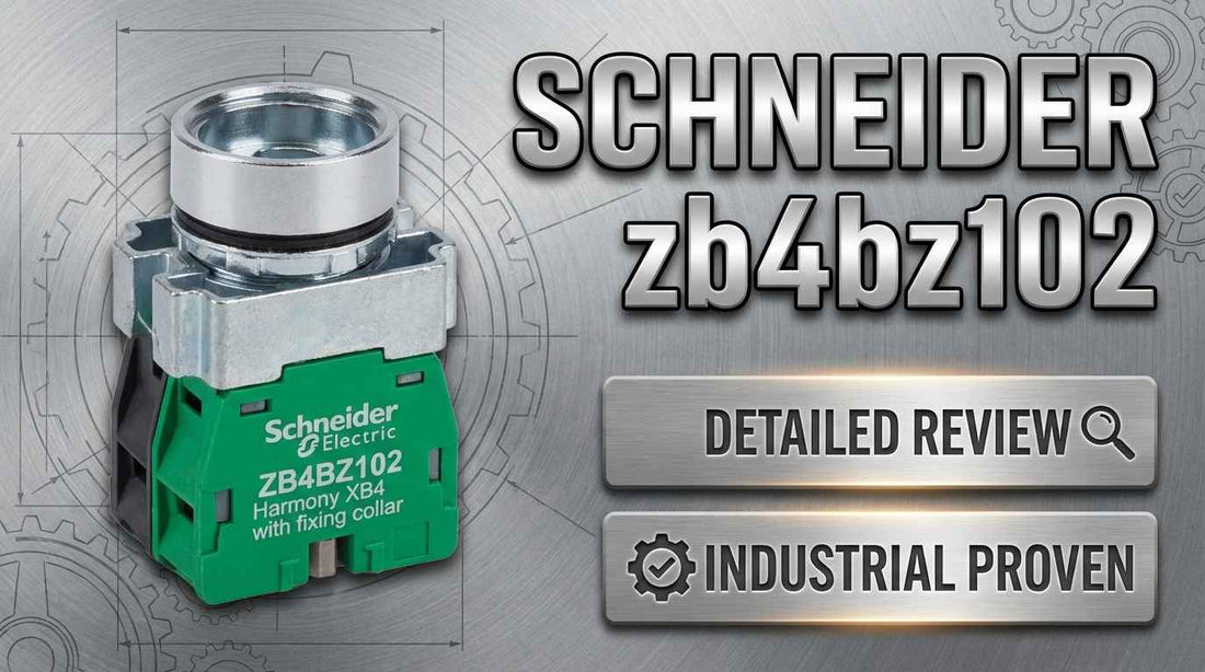 Schneider Electric ZB4BZ102 Harmony 22mm 1NC screw clamp auxiliary contact block for industrial pushbutton panels