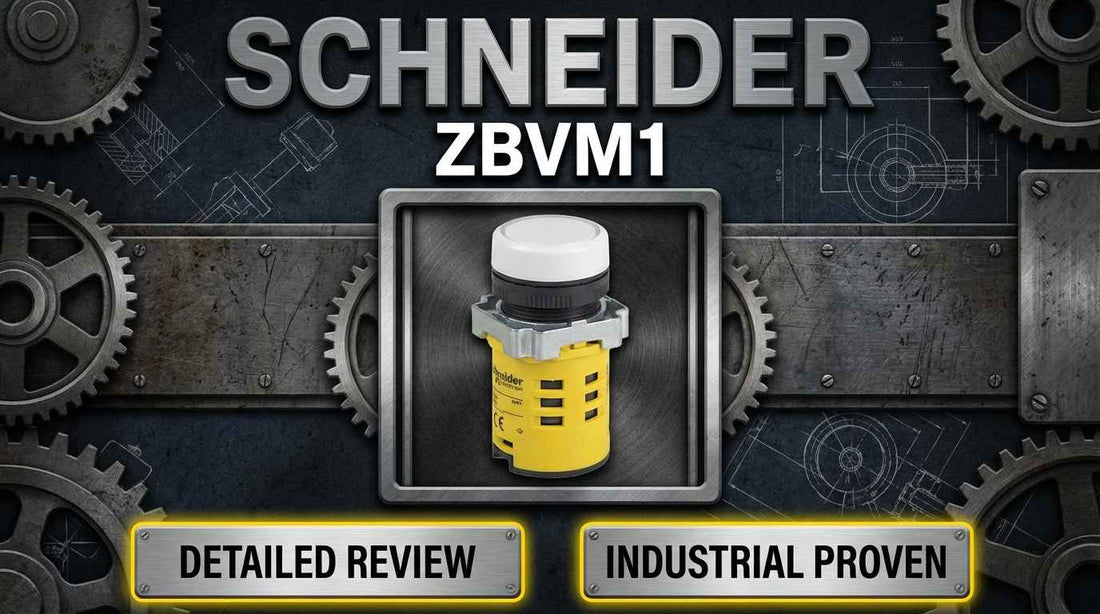 Schneider ZBVM1 white LED light block 22mm for Harmony XB4 XB5 control panel indicator