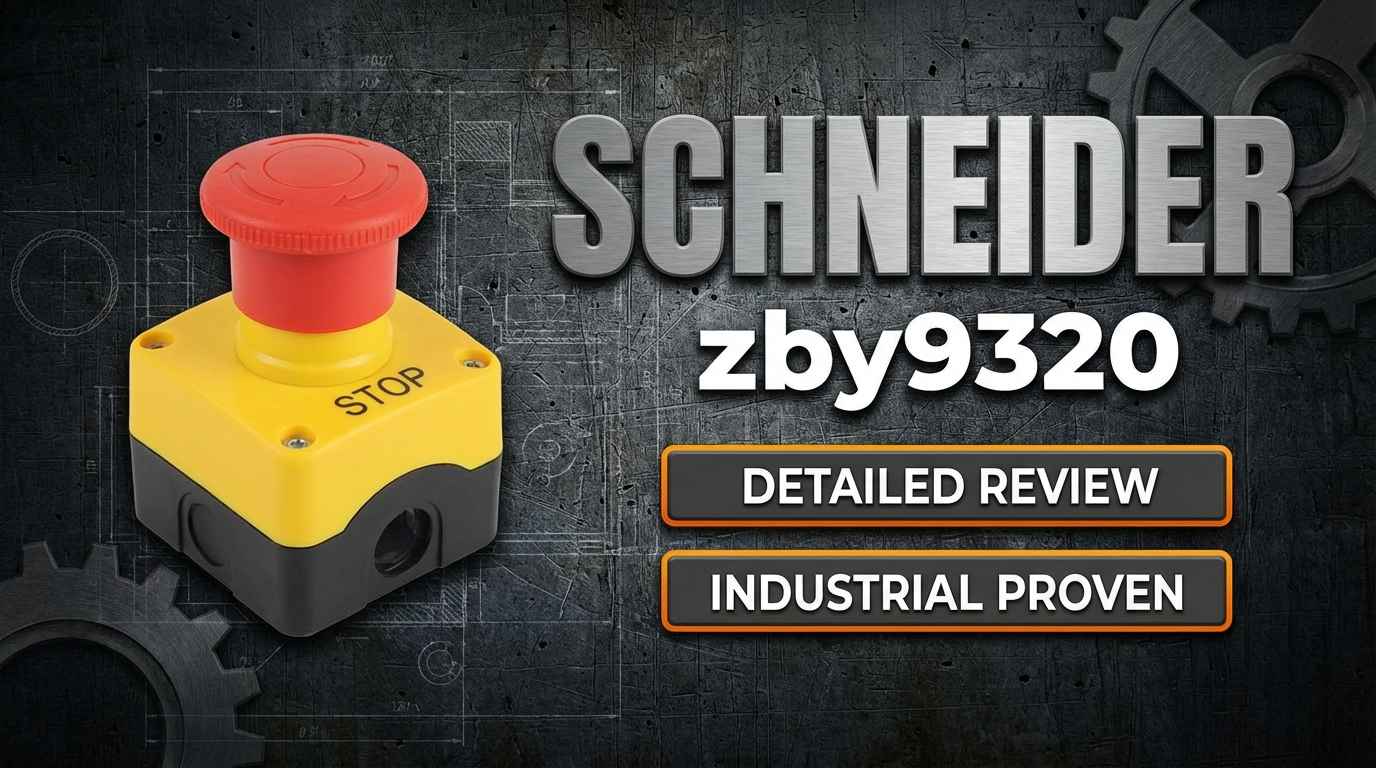 Schneider Electric ZBY9320 — Emergency Stop Legend Plate Review – LEADTIME