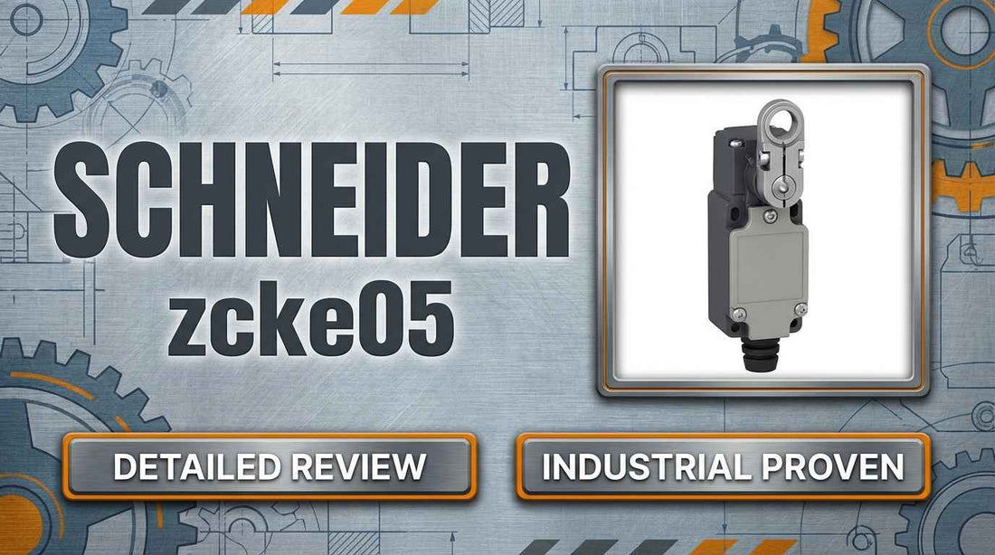 Schneider Electric ZCKE05 rotary limit switch actuator head without lever for XCKJ OsiSense XC series installations