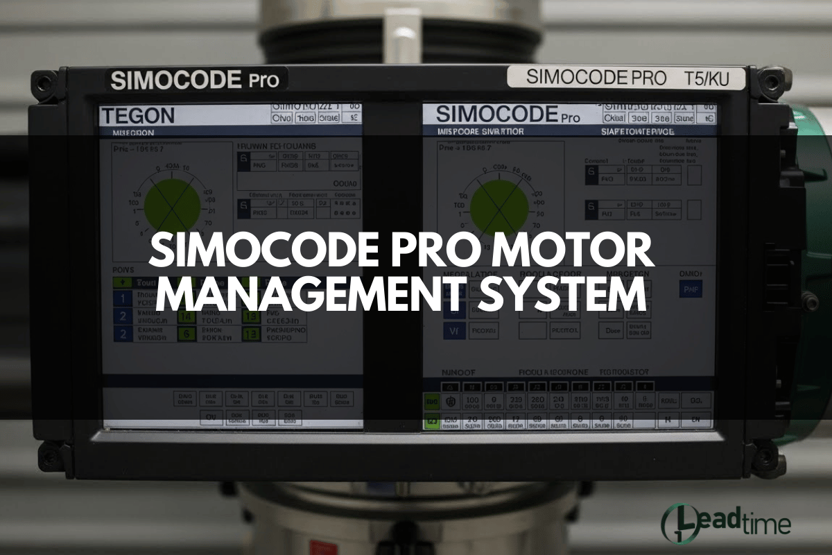 Sim Code Pro SIMOCODE pro motor management system – LEADTIME