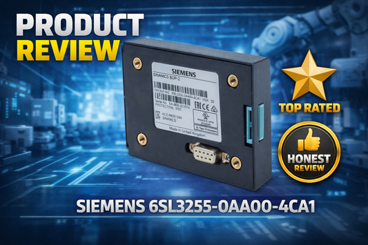 Siemens 6SL3255-0AA00-4CA1 BOP-2 basic operator panel for SINAMICS G120 drive commissioning
