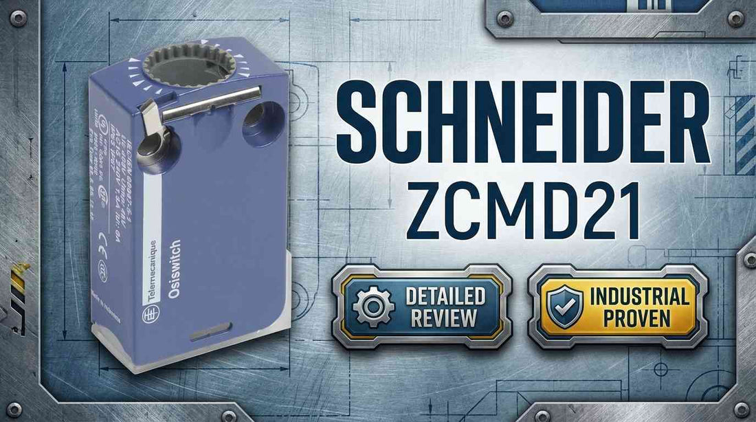 Schneider ZCMD21 miniature limit switch body for Telemecanique XCMD series conveyor and interlock applications