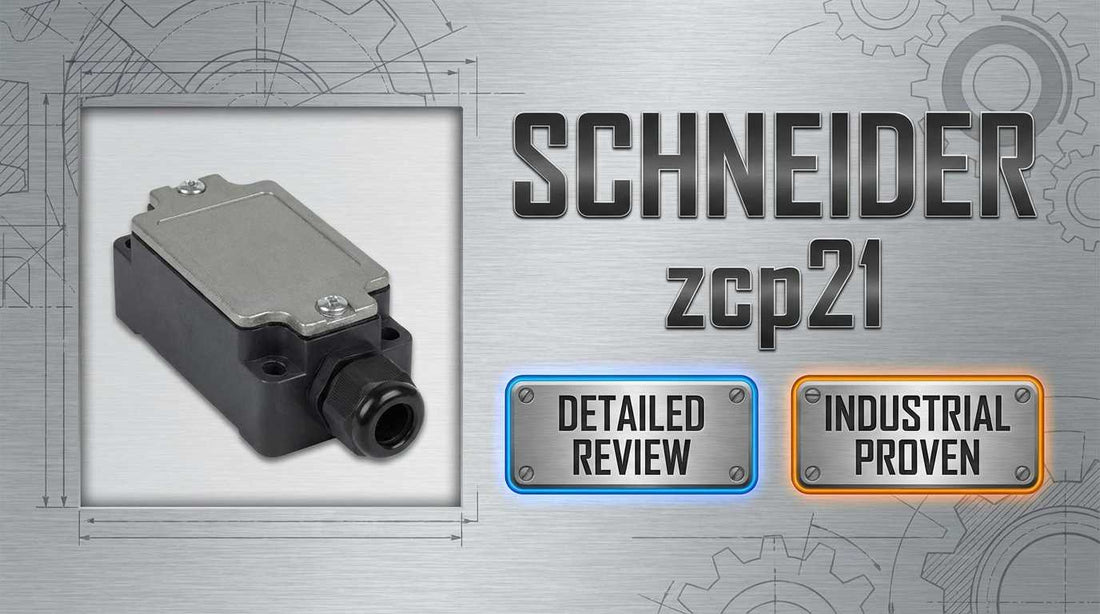 Telemecanique ZCP21 compact limit switch body 1NC+1NO snap-action IP67 for industrial automation position sensing