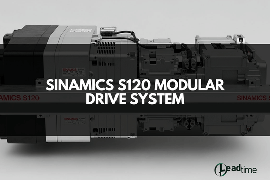 Siemens SINAMICS S120 modular drive system components and setup in an industrial control cabinet