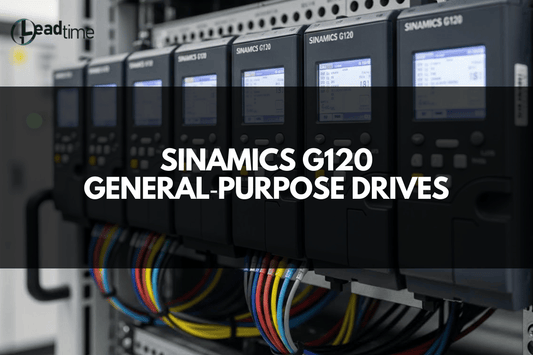 Siemens SINAMICS G120 variable frequency drive installed in industrial automation panel