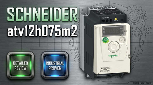Schneider Electric ATV12H075M2 Altivar 12 variable speed drive 0.75 kW single-phase with passive heatsink for pump and fan control
