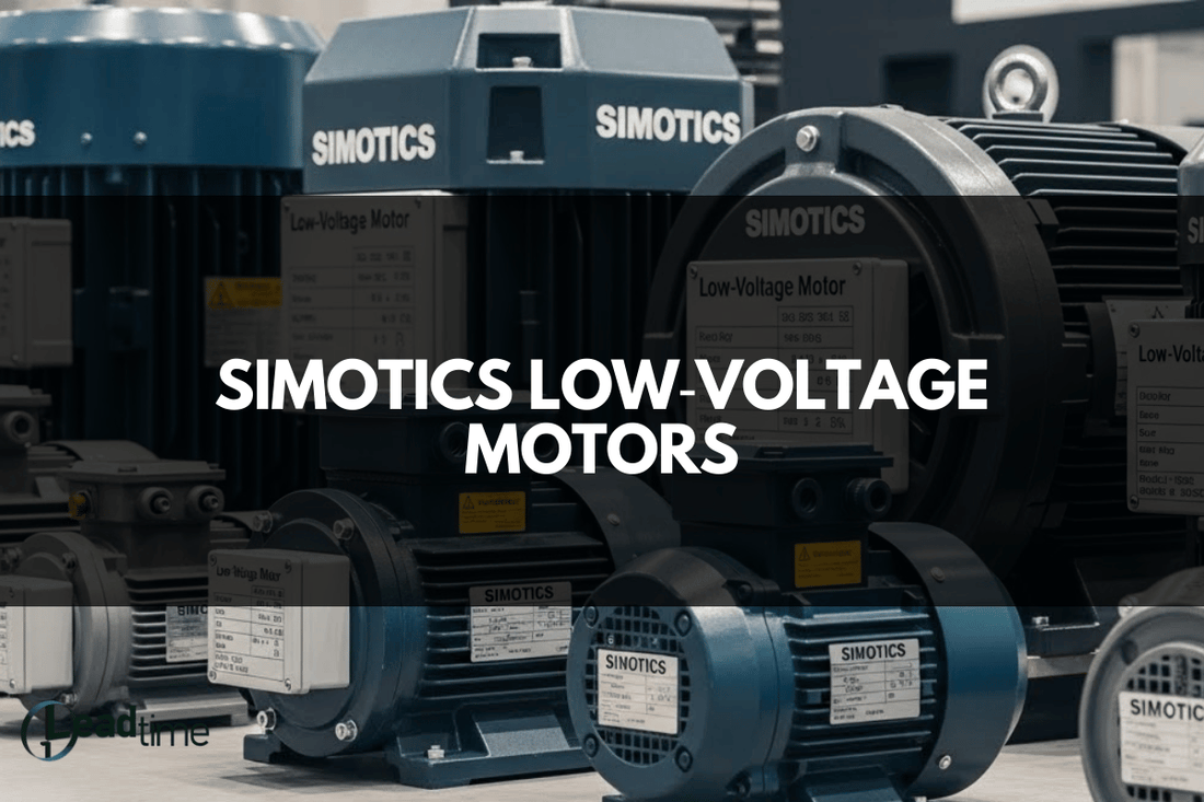 Siemens SIMOTICS low-voltage motors integrated with frequency converter in industrial automation