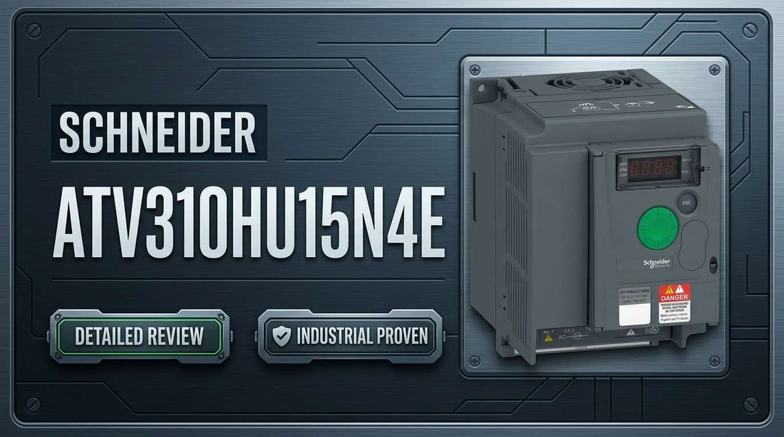 Schneider ATV310HU15N4E Easy Altivar 310 compact 1.5 kW 380-460V VFD for panel-mount conveyor pump fan applications