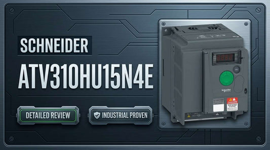 Schneider ATV310HU15N4E Easy Altivar 310 compact 1.5 kW 380-460V VFD for panel-mount conveyor pump fan applications