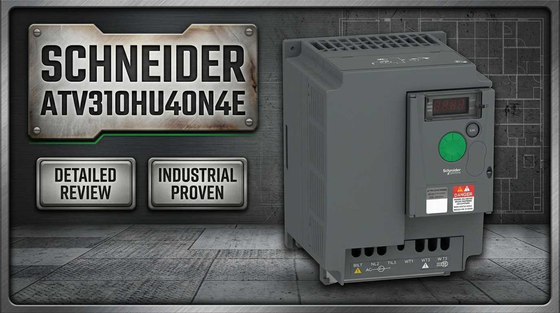 Schneider Electric ATV310HU40N4E Easy Altivar 310 compact 4 kW variable speed drive for 3-phase motor control