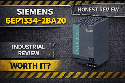 Siemens 6EP1334-2BA20 SITOP PSU100S 24V 10A DIN rail industrial power supply for automation control panels