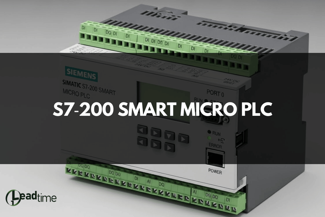 Siemens S7-200 SMART Micro PLC industrial control hardware