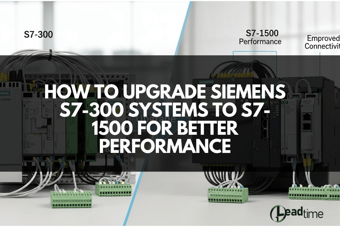 Siemens S7-1500 PLC and TIA Portal software interface for system migration