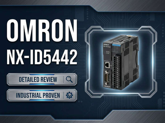 Omron NX-ID5442 32-point 24 V DC NPN digital input module for NX-series Sysmac machine control systems