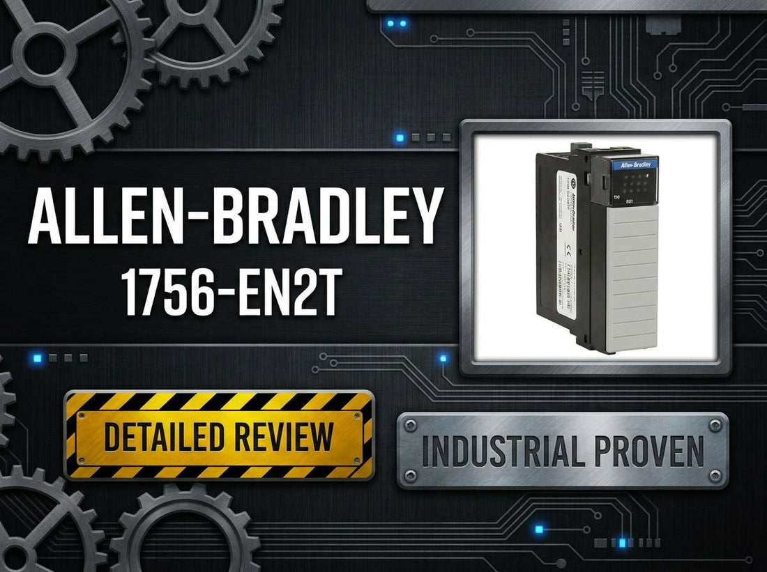 Allen-Bradley 1756-EN2T EtherNet/IP communication module for ControlLogix 1756 chassis plant network integration