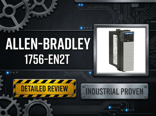Allen-Bradley 1756-EN2T EtherNet/IP communication module for ControlLogix 1756 chassis plant network integration