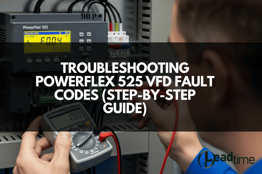 Fault Code Display Image Troubleshooting PowerFlex 525 VFD Fault Codes (Step-by-Step Guide ...