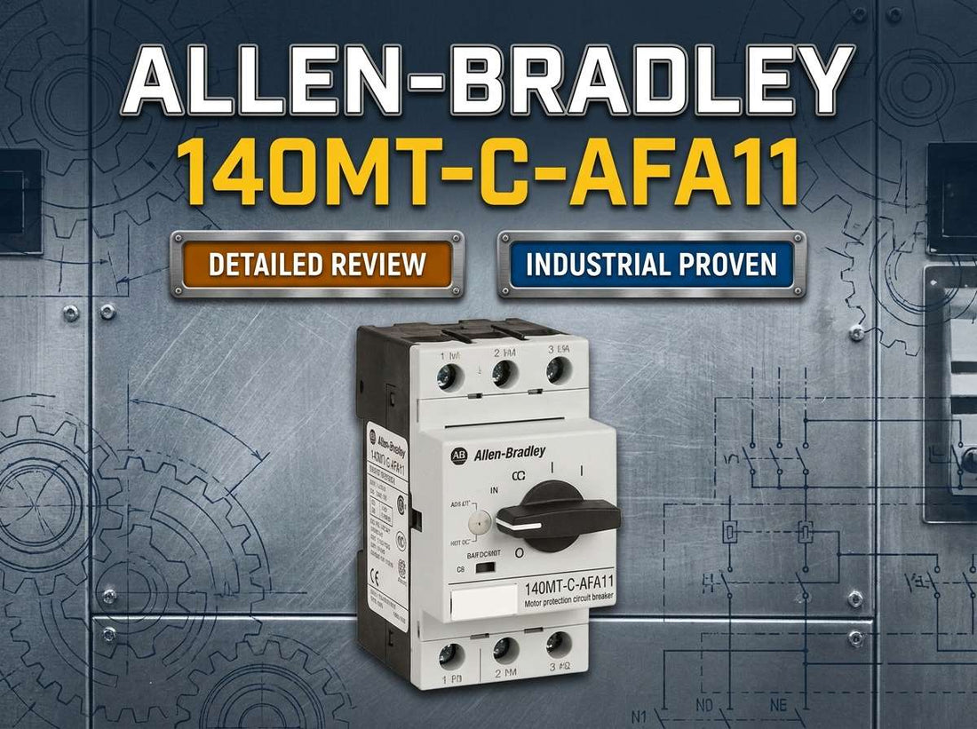 Allen-Bradley 140MT-C-AFA11 front mount auxiliary contact block 1 NO 1 NC for 140MT motor protection circuit breaker
